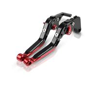 QGQFDEYUNB Motorcycle Brake Clutch Levers for XL 650 V for Transalp for XLV 2001-2007 Folding Extendable Lever Motorbike Levers(B)