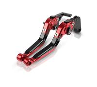 QGQFDEYUNB Motorcycle Brake Clutch Levers for XL 650 V for Transalp for XLV 2001-2007 Folding Extendable Lever Motorbike Levers(A)