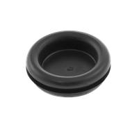 QGROMQ20CLOSED 20mm Quick Fit Closed Cable Grommets - Black (100 Pack)