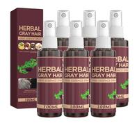 QGuoJie Herbal Gray Hair Darkening Spray with Polygonum - Natural Instant Hair Color Cover for Men & Women, Conditioning Treatment for Gray & White Hair (6)