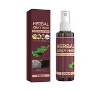 QGuoJie Herbal Gray Hair Darkening Spray with Polygonum - Natural Instant Hair Color Cover for Men & Women, Conditioning Treatment for Gray & White Hair (1)