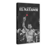 QGVBGF El Matador Ilia Topuria UFC Fighting Posters Canvas Poster Bedroom Decor Landscape Office Room Decor Gift 12x18inch(30x45cm)