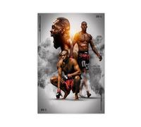QGVBGF Jon Jones UFC Digital Poster Canvas Poster Bedroom Decor Landscape Office Room Decor Gift 12x18inch(30x45cm)