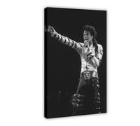 QGVBGF Michael Jackson Canvas Poster Bedroom Decor Landscape Office Room Decor Gift 12x18inch(30x45cm)