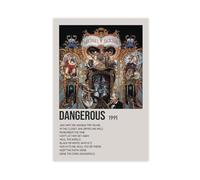 QGVBGF Michael Jackson Canvas Poster Wall Art Decor Print Picture Paintings for Living Room Bedroom Decoration 12x18inch(30x45cm)