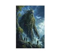 QGVBGF The Ents Marching, Fangorn Awakens Canvas Poster Wall Art Decor Print Picture Paintings for Living Room Bedroom Decoration 08x12inch(20x30cm)