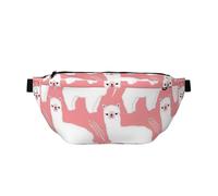 QGWDYYJQ Alpaca Llama Printed Crossbody Waist Pack Waist Bag Travel Bag