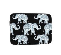 QGWDYYJQ aztec elephant printed Laptop Case Laptop Bag Portable Computer Protective Bag