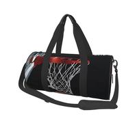 QGWDYYJQ Basketball Printed Travel Bag Large-Capacity Travel Luggage Bag
