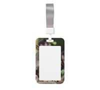 QGWDYYJQ Cute Little Monkeys Printed Card Badge Holder Work Badge case