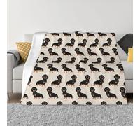 QGWDYYJQ Dachshund Dog printed Ultra-Soft Micro Fleece Blanket throw blanket
