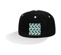 QGWDYYJQ Dachshund Weiner Pet Dogs printed Contrast hip hop baseball cap outdoor leisure cap headwear