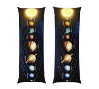 QGWDYYJQ Exploring the Solar System printed Long Body Pillowcase 20x54in Long Strip Throw Pillow Cover