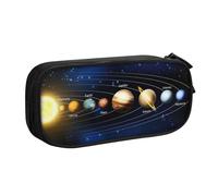 QGWDYYJQ Exploring The Solar System Printed pencase Stationery Case Portable Organiser