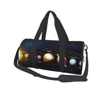 QGWDYYJQ Exploring The Solar System Printed Travel Bag Large-Capacity Travel Luggage Bag