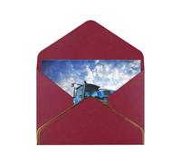 QGWDYYJQ Farm Tractor printed Greeting Card Thank You Card with Envelope Holiday Card