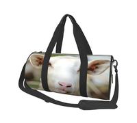 QGWDYYJQ Funny Naughty Sheep Tongue Cute Animal Printed Travel Bag Large-Capacity Travel Luggage Bag