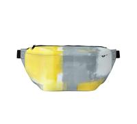 QGWDYYJQ Grey and Yellow Abstract Art Painting Printed Crossbody Waist Pack Waist Bag Travel Bag