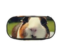 QGWDYYJQ Guinea Pig Printed Pencil Bag Stationery Organiser Portable Pencil Case