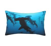 QGWDYYJQ Hammerhead Sharks printed Pillow Case Throw Pillow Cover decorative Cushion Cover