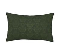 QGWDYYJQ Hunter Green Floral Petals Pattern printed Pillow Case Throw Pillow Cover decorative Cushion Cover