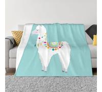 QGWDYYJQ Llama printed Ultra-Soft Micro Fleece Blanket throw blanket