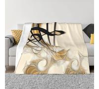 QGWDYYJQ Music Note printed Ultra-Soft Micro Fleece Blanket throw blanket