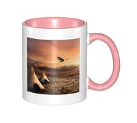 QGWDYYJQ Native American Tribes Printed Mug Ceramic Mug Decorate The Beverage Cup