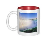QGWDYYJQ Niagara Falls Printed Mug Ceramic Mug Decorate the Beverage Cup
