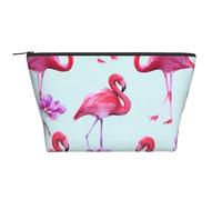 QGWDYYJQ Pink Flamingos Printed Daily Storage Bag Makeup Bag Travel Toiletry Bag