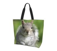 QGWDYYJQ Red Squirrel printed Shoulder bag Tote Bag Tote Storage Bag