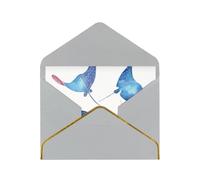 QGWDYYJQ Sea Animals Stingrays printed Greeting Card Thank You Card with Envelope Holiday Card