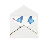 QGWDYYJQ Sea Animals Stingrays printed Greeting Card Thank You Card with Envelope Holiday Card