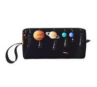 QGWDYYJQ Solar System Jupiter Saturn Printed Receive Bag Small Makeup Bag Handheld Storage Bag