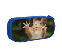 QGWDYYJQ Squirrel Funny Animal Printed pencase Stationery Case Portable Organiser
