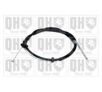QH BC3664 Parking Brake Cable Handbrake Pull Rear Right 1430mm Fits Fiat Panda