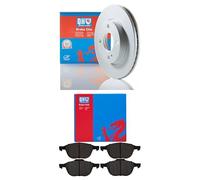 QH Brake Disc & Pad Set for Ford C-MAX/Grand C-MAX 1.0 EcoBoost 100 & 120 (2010-2019) - Complete Front Brake Kit