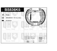 QUINTON HAZELL BS836K5 Brake Shoe Set