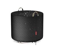 QH.HOME [2025 Upgraded 900D Fabric] 21 Inch Round Fire Pit Cover for Solo Stove Bonfire 2.0 Heavy Duty Waterproof Firepit Covers Fit for 19-20 inch Smokeless Outdoor Fireplace, All-Weather Resistant