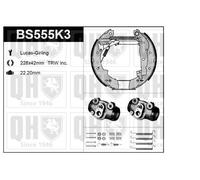 QUINTON HAZELL BS555K3 Brake Shoe Set