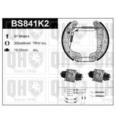 QUINTON HAZELL BS841K2 Brake Shoe Set