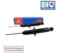 QH Rear Pair of Shock Absorbers for Audi 100 Turbo quattro 1984-1994