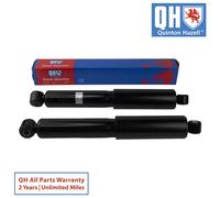 QH Rear Pair of Shock Absorbers for Fiat Doblo 2001-2021