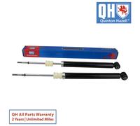 QH Rear Pair of Shock Absorbers for Honda Jazz 2008-2021