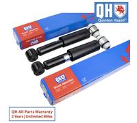 QH Rear Pair of Shock Absorbers for Mercedes-Benz A-Class E-CELL 1997-2012