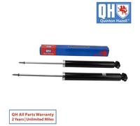 QH Rear Pair of Shock Absorbers for Peugeot 307 2000-2012