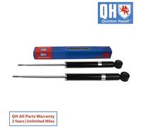 QH Rear Pair of Shock Absorbers for Renault Clio 1998-2021