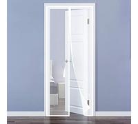 QH-Shop Fly Screen Door, Magnetic Door Screen Seal Automatically Fly Screen Mesh Curtain Keeps Bugs Mosquitoes Out Lets Cool Breeze In No Drilling 100 x 220cm