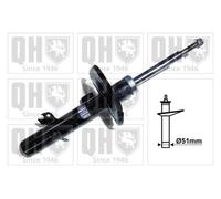 QH Suspension Strut Shock Absorber - Front Axle Right - QAG181063