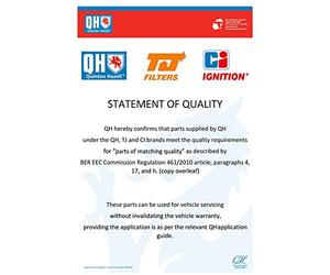 QH Thermostat Kit - QTH978K